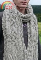 A la croisée des chemins Scarf by Camille Coiz-Eng,French-Free