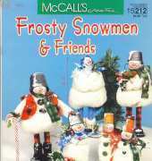 McCalls Creates 15212 Frosty Snowmen and Friends