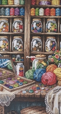 Luca-S - Ava Stitch P022 Sewing Room - Cuarto de Costura XSD