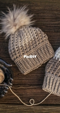 Leesas Knotty Corner - Leesa Nixon - Farrah Beanie