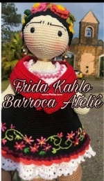 Barroca Atelie - Alê Budoya - Alessandra Budoya - Frida Kahlo - Portuguese