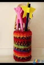 Mason jar cozy