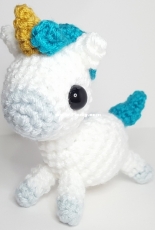 Maya Does Crochet - Page the Baby Unicorn - Free