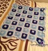 My First Patchwork Pram Blanket