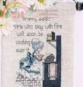 Granny Said from The Cross Stitcher USA June 1995 Issue