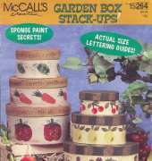 McCalls Creates 15264 Garden Box Stack-ups