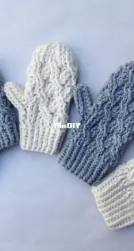 Ruby Webbs - Joni Sullivan - Cadence Cabled Mitten