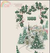 Stoney Creek Leaflet 15 Victorian Holly Christmas Stocking