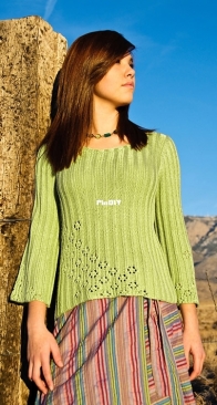 Primrose Path Pullover by Angela Hahn - Twist Collective Spring 2009