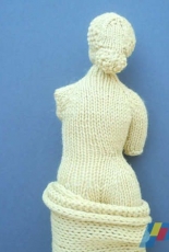 Venus de Milo by Sara Elizabeth Kellner - Rabbit Hole Knits - Free