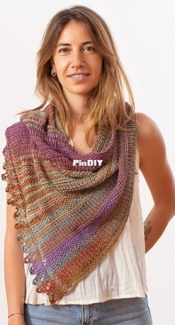 Tarla Shawl by Catherine Salter Bayar