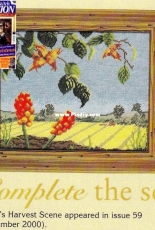 Cross stitch collection # 59 (2000) - Harvest Scene (Freda Black)