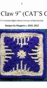 Designs by Muggins - Margaret MacInnis - Kittens Claw (Cats Claw)