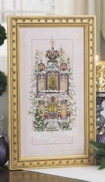 Amethyst Manor by Janelle Giese from Cross Stitch Christmas 2014 XSD