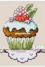 Raspberry Cupcake by Chinelo