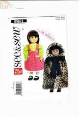 Sew & Sew-B5671-Doll Cloth /English,French