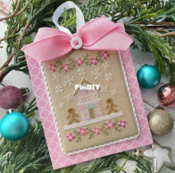 Country Cottage Needleworks - Pastel Collection 7 - Christmas Gingerbread