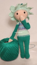 Passionflower doll