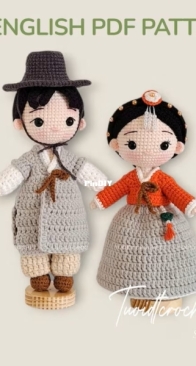 Tuoidt Crochet VN - Duong Thi Tuoi - Korean Doll Couple