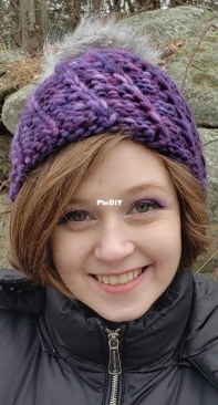 February Twist Hat by Victoria Myers