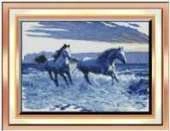 Splashing Horses by Acacia Crafts