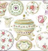 Les Duos de DMC n.6 - Bon appetit - Faience Fleurie