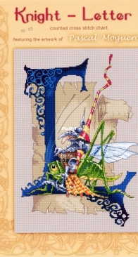 Lena Lawson Needlearts -Knight-Letter L by Pascal Moguerou