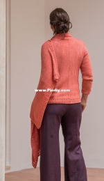 Penelope wrap cardigan by Beatriz P. Martín  - Devanalana - English, Spanish