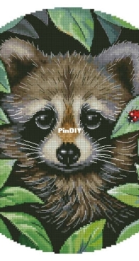 Raccoon by Nadezhda Gavrilenkova XSD