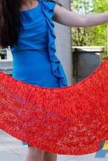Tiger Lily Shawl by Monika Sirna