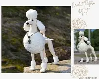 Craft Teddy Bear - Olga Kudrjavceva/Olga Zigmantas - Leonardo the Poodle