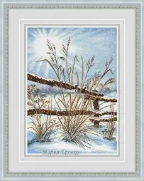 Winter Dawn by Maria Brovko