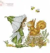 Lanarte 33595 Victoria Plum with Squirrel