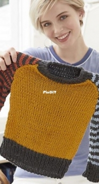 Colorblock Raglan by Premier Yarns Design Team-Free