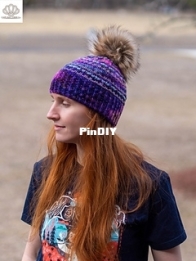 Boardwalk Plank Beanie by Vanessa Ewing