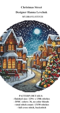 My Brave Stitch - Christmas Street 01 XSD
