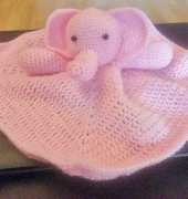 Elefanten Schnuffeltuch / Elephant Sniffer Cloth - German