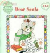 Designs by Gloria & Pat CK3 Calico Kittens - Dear Santa PCS