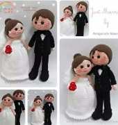 Amigurumi Aşkına - Tiny Mini Design - Demet Karabayır - Just Married - Spanish - Translated