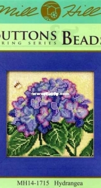 Mill Hill - Buttons & Beads Spring Series MH14-1715 Hydrangea XSD