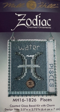 Mill Hill - MH16-1826 - Zodiac Charmed Ornaments - Pisces