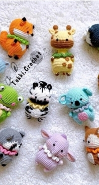 Tokki Crochet - Yeom Dong-yeon - Mini Animals - Russian - Translated