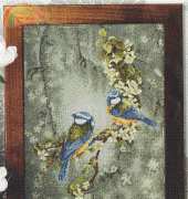 Anchor - Blue Tits in Bloom from Cross Stitch Gold 71 XSD
