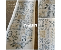 Histoire de lin - Jardin dEmma version 1- ref A1029