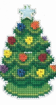 Mill Hill - MH18-2236 Winter Holiday Collection - Ceramic Tree