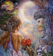 HAEJW9126 Masque of Love by Josephine Wall