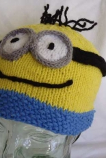 Stanas Critters Etc.-Minion Hat by Stana D.Sortor-Free