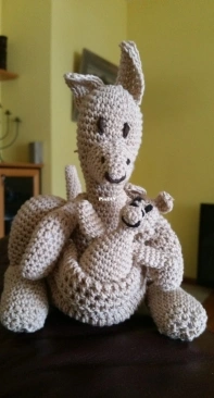 Cangaroo and baby