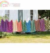 Ripples Burp Cloths by Willow Yarns Design Team -Free