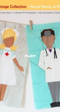 Easy Patchwork Shop - Nurse Nancy and Physician Phil - English